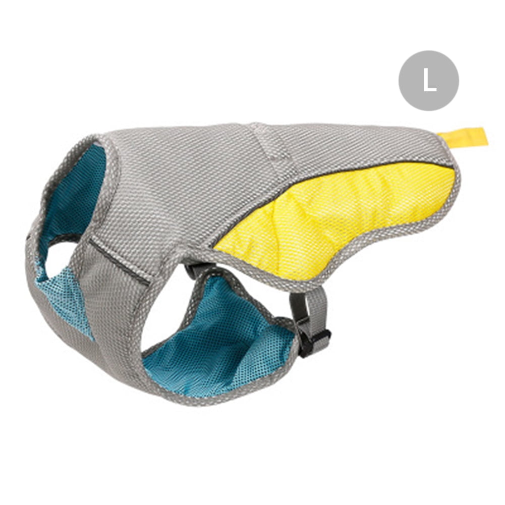 Dog Cooling Vest Summer Breathable Elastic Reduce Heat Pet Clothes For