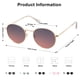 thumbnail image 4 of Gafas de sol SOJOS SJ1014 redondas polarizadas UV400 dorado/gris/rosa, 4 of 6
