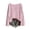 Pink, variant on Women's Boat Neck Long Sleeve Oversized Loose Tunic Tee Pink S