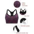 thumbnail image 5 of FUTATA Womens Sports Bras Padded High Support Workout Running Bras Comfort Wirefree Post Op Bras,Fit For Yoga Training Cycling Fitness, 5 of 6