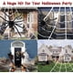 thumbnail image 4 of Decoraciones de arañas gigantes de telaraña de Halloween de 78 pulgadas, araña falsa y telaraña grande para decoraciones de Halloween en interiores y exteriores, fiesta de disfraces, patio,, 4 of 5