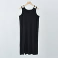 thumbnail image 2 of ZKCCNUK Nightgowns for Women Casual Loose Solid Color Sexy Suspender Sleepwear Dress L-2XL, 2 of 5
