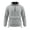 9-Gray, variant on YOIAVAIOY Mens Quarter Zip Fleece Hoodie Heavy Warm Pullover Hoodies Adjustable Drawstring Sweatshirt Fall Winter Outdoor Athletic Sweatshirt Coffee L