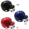 thumbnail image 3 of Casco de bateo de béisbol con protector facial ABS de alta resistencia a los impactos, 3 of 7