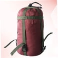 thumbnail image 4 of CTIRCHIU Sleeping Bags for Adults Compression Sack 1Pack Rectangular Dark Red 7.1x14.9in, 4 of 8