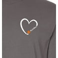 thumbnail image 4 of Inktastic Basketball Heart Long Sleeve T-Shirt, 4 of 5
