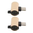 thumbnail image 4 of 2Pcs USB C To 3.5mm Headphone Jack Adapter, Portable 2 In 1 USB Type C To 3.5mm Audio With PD Charging Adapter For Some Type C Phones, Tablet, 4 of 8