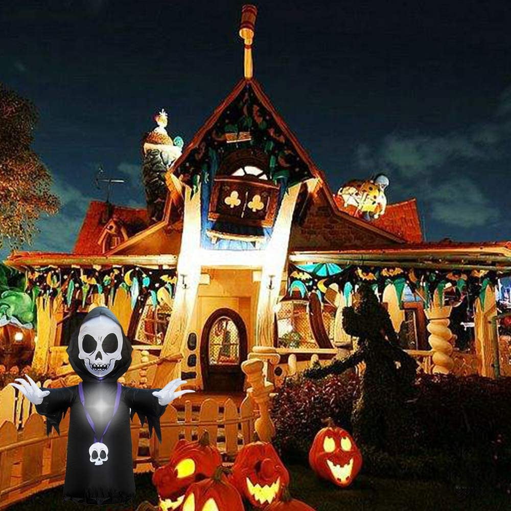 Halloween Inflatables Ghost Decorations Outdoor - LED Lights Inside