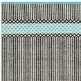 thumbnail image 4 of SAFAVIEH Montauk Varina Geometric Striped Cotton Area Rug, Turquoise/Multi, 6' x 9', 4 of 5