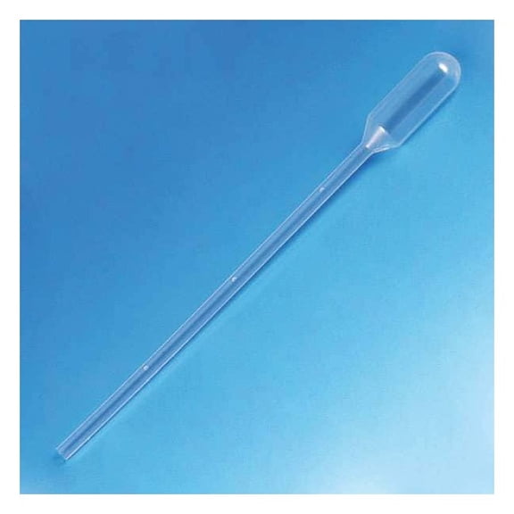 Globe Scientific Transfer Pipette,1.5mL,115mm L,PK500 136036-500