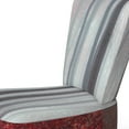 thumbnail image 3 of Designart "Foggy Morning Red Forest IV" Upholstered Traditional Accent Chair and Arm Chair, 3 of 5