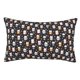 thumbnail image 1 of Fotbe Snowflake Cream Hot Cocoa Funda de Almohada Decorativa Estilo Occidental, Lujo en Algodón, Fundas para Almohadas King, Cojín Estampado para Decoración del Hogar-16"x24", 1 of 6