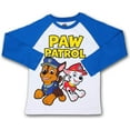 thumbnail image 1 of Paw Patrol Chase and Marshall Boys Single Character Long Sleeve Tee, Toddler, 1 of 4