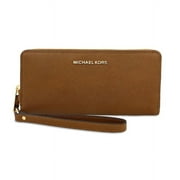 Jet Set Travel Leather Continental Wristlet - Brown - 32S5GTVE9L-230
