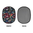thumbnail image 2 of Sikiie Adventure Camping Badge Silicone Pot Holders, Oven Mitts Heat Resistant Hot Pads, Non Slip Pot Holder for Kitchen Baking and Cooking 9.4 x 7.5 Inches, 2 of 7