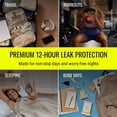 thumbnail image 3 of Disposable Menstrual Discs - 12ct, 12-Hour Leak Protection, Hypoallergenic & Non-Toxic, 3 of 10