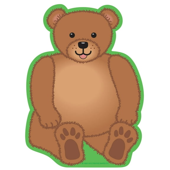 SHAPES ETC. Large Notepad - Teddy Bear