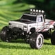 thumbnail image 3 of Vogacara Mini Rc camión y remolque 1/64 Control remoto Monster Rc USB recargable cuerpo luces Monster Car Juguetes A, 3 of 6