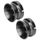 thumbnail image 4 of 1 par de adaptadores de buje NAB de 10 pulgadas, abridor de aleación de aluminio pulido, dispositivo de carga universal para Studer ReVox para Akai (gris), 4 of 5