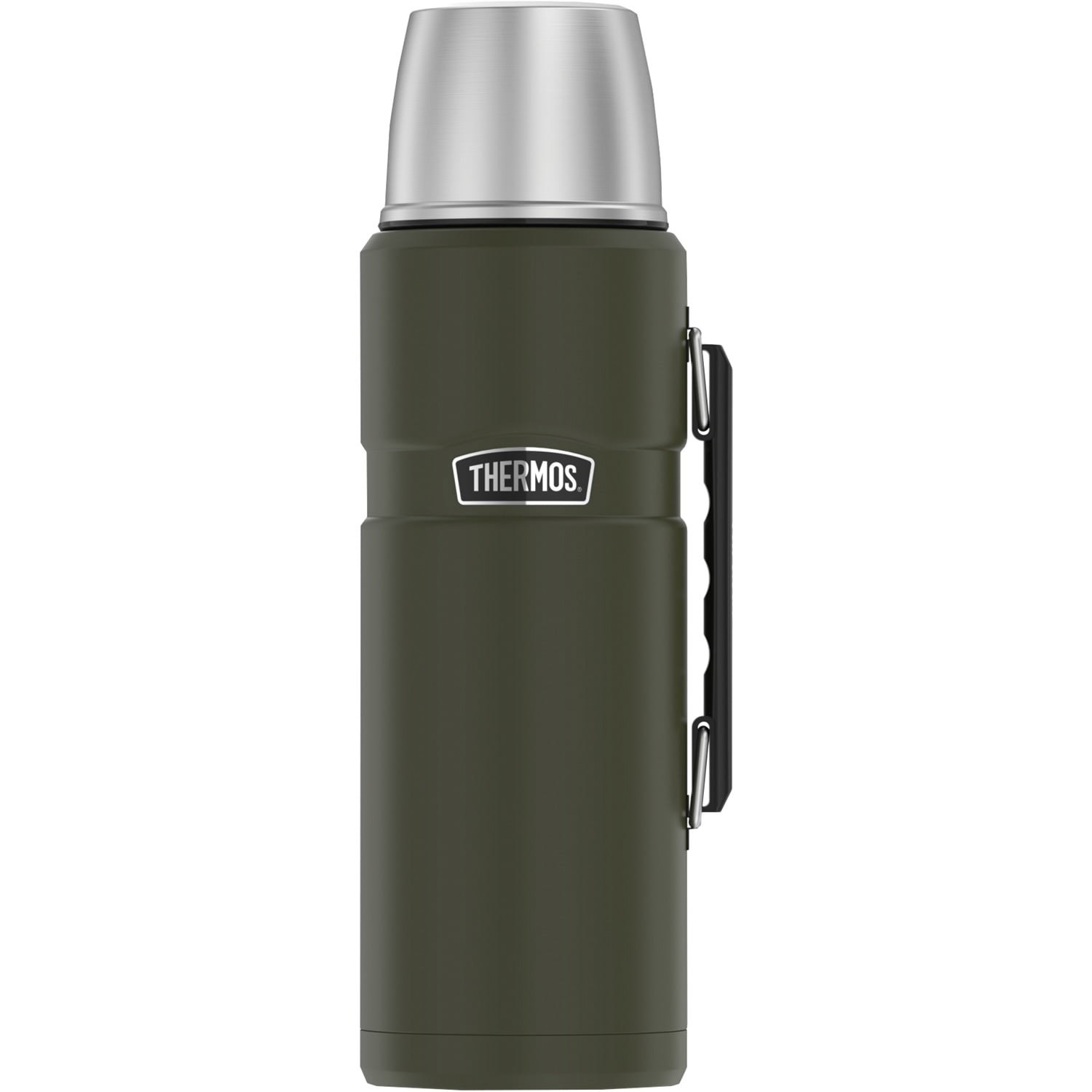 Thermos Add-A-Cup Glass Beverage Bottle 