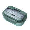 thumbnail image 3 of Conteneur de Stockage Alimentaire Étanche à 3 Compartiments Bento pour une Utilisation Quotidienne au Bureau, 3 of 4