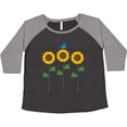 thumbnail image 3 of Inktastic Sunflower Garden and Bird Women's Plus Size T-Shirt, 3 of 5