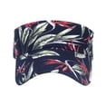 thumbnail image 3 of Xysaqa Summer Fashion Sun Visor Hats for Womens Wide Brimmed Beach Sport Hat Floral Prints Empty Top Travel Baseball Caps, 3 of 3