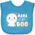 thumbnail image 3 of Inktastic Mama is My Boo with Cute Ghost Boys or Girls Baby Bib, 3 of 4