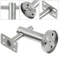 thumbnail image 5 of UNOMOR Staircase Safety Handrail Bracket Silver 2Pcs 3.1X3.1in, 5 of 13