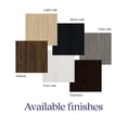 thumbnail image 5 of Pemberly Row Transitional Queen Wall Bed Bundle with Mattress in Gray Oak, 5 of 18