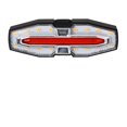 thumbnail image 1 of TFixol Wireless Remote-Controlled Bicycle Tail Light with Turn Signals for Night Riding Safety, USB Rechargeable, Waterproof, Black/Silver, 1 of 6