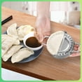 thumbnail image 2 of Empanadas Maker Press, 4.9 Inch Ravioli Mold Dumplings Maker Machine, Stainless Steel Pot Sticker Molds Pierogi Cutter Press, 2 of 5