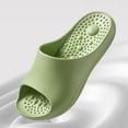 thumbnail image 4 of YOUYEDIAN Slippers for Women Summer House Shoes Fashion Indoor Sandals Cozy Beach Flip Flops (Green), 4 of 9