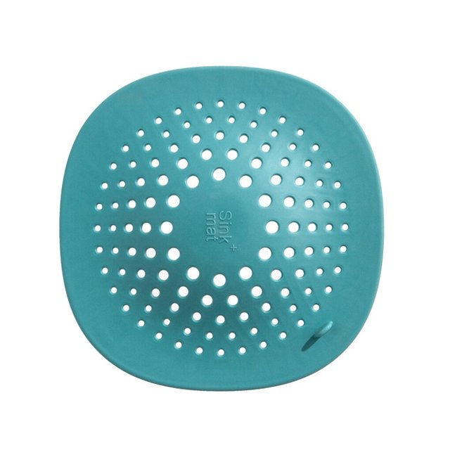 Injueey Filtro de drenaje de silicona para fregadero Suministros de limpieza para el hogar verde oscuro