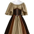 thumbnail image 5 of Nuevo vestido Maxi Medieval renacentista de Cosplay, vestido Maxi de princesa Retro Medieval, vestido gótico tradicional para niña y mujer, 5 of 5