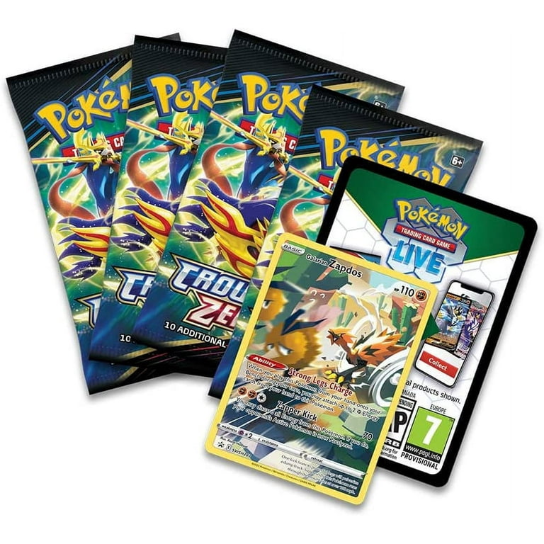 Pokemon TCG: Crown Zenith Tin, Galarian Articuno/Zapdos/Moltres