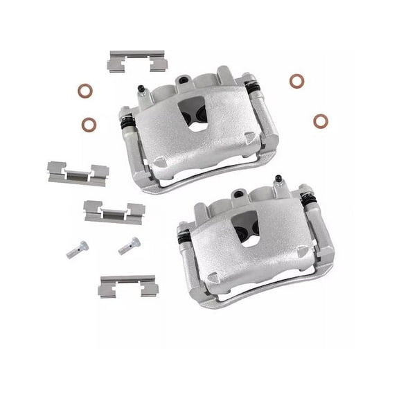 Front Brake Caliper - Compatible with 2005 - 2010 Jeep Grand Cherokee 2006 2007 2008 2009