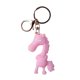 thumbnail image 1 of Llavero con colgante de caballo de dibujos animados en 3D, llavero con anilla de metal, accesorio multifuncional para regalo., 1 of 8