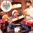 thumbnail image 3 of Yuarrent Regalo colgante de de amistad de Navidad para mujer/niña/mejores amigos/femenina decoración de Navidad signo adorno artesanal para pared Kits de decoración para fiestas No.1 Yuarrent HA043001-01, 3 of 6