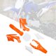 thumbnail image 5 of Kits de carrocería de carenado de guardabarros Colamx para Mini Dirt Bike naranja, 5 of 7