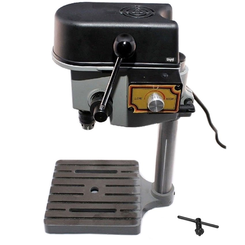 Mini Drill Press Bench Compact Jewelry Hobby Crafts Tool 3Speeds Max