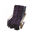 thumbnail image 4 of Cherry Blossom Soft Flannel Fleece Throw Blanket, Spring Night Sakura Yozakura Pattern on Nocturnal Background, Cozy Plush for Indoor and Outdoor Use, 70" x 90", Dark Purple Teal, by Ambesonne, 4 of 6