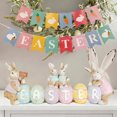 thumbnail image 4 of Decoración de conejo de Pascua, decoración para el hogar, regalos para la sala de estar, decoraciones de resina, decoraciones de jardín, 4 of 7