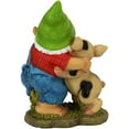 thumbnail image 3 of Design Toscano Happy as a Pig in Slop Garden Gnome Statue, 3 of 5