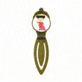 thumbnail image 1 of Red Purple Torero Cartoon Bookmark Retro Office Label Page Marker, 1 of 4