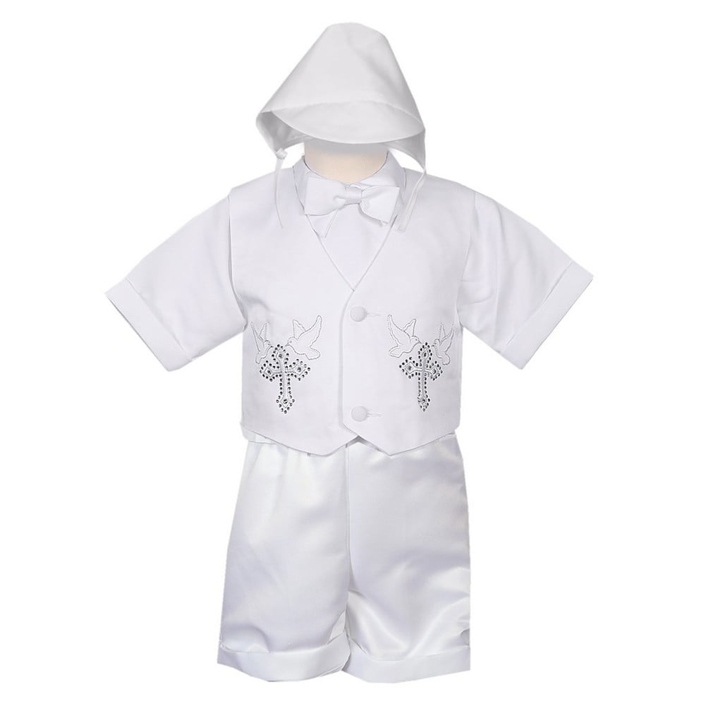 Baby Toddler Boy Christening Baptism Outfit Suit size S M L XL 2T 3T 4T 3M-36M 