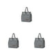 thumbnail image 3 of Ounissouiy Bolsa de almuerzo Tela Oxford Aislamiento de papel de aluminio Bolsas enfriadoras de alimentos Mantener fresco Bolsa de almacenamiento Type1 NO1, 3 of 6