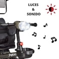 thumbnail image 2 of Triciclo para Niños JOYKOO Evolutivo Asiento giratorio 360 luz sonido gris, 2 of 7