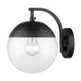 thumbnail image 6 of Golden Lighting Dixon 1-light Wall Sconce in Aged Brass and Matte Black shade, 6 of 7