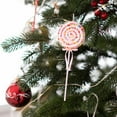 thumbnail image 2 of Adorno colgante para de Navidad, colgante de Navidad, artesanía ligera y creativa portátil, decoración navideña para año Nuevo, cafetería en , Rosa Mediana Bombón Rosa Mediano, 2 of 8